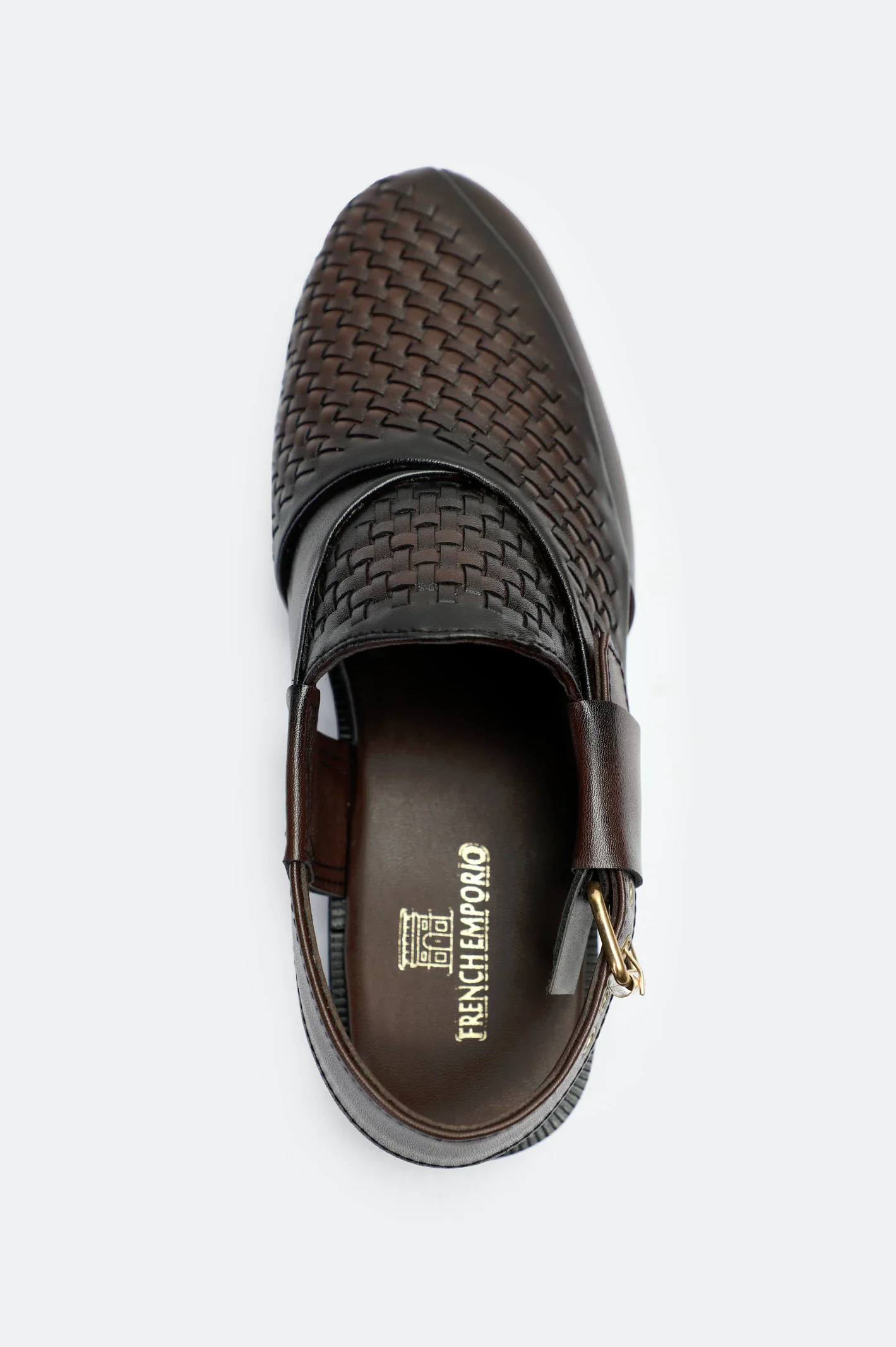 Brown Casual Peshawari Sandal - Image 3