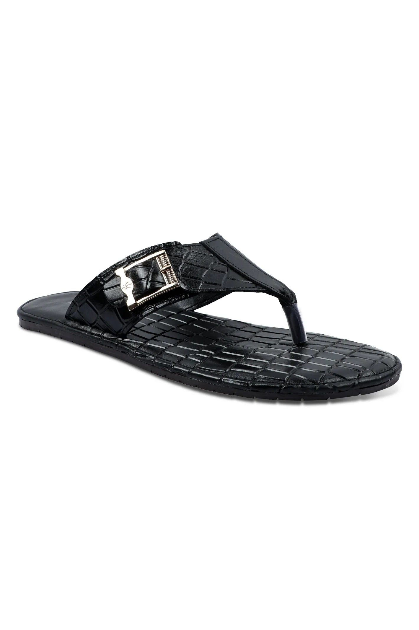 Slippers For Men in Black