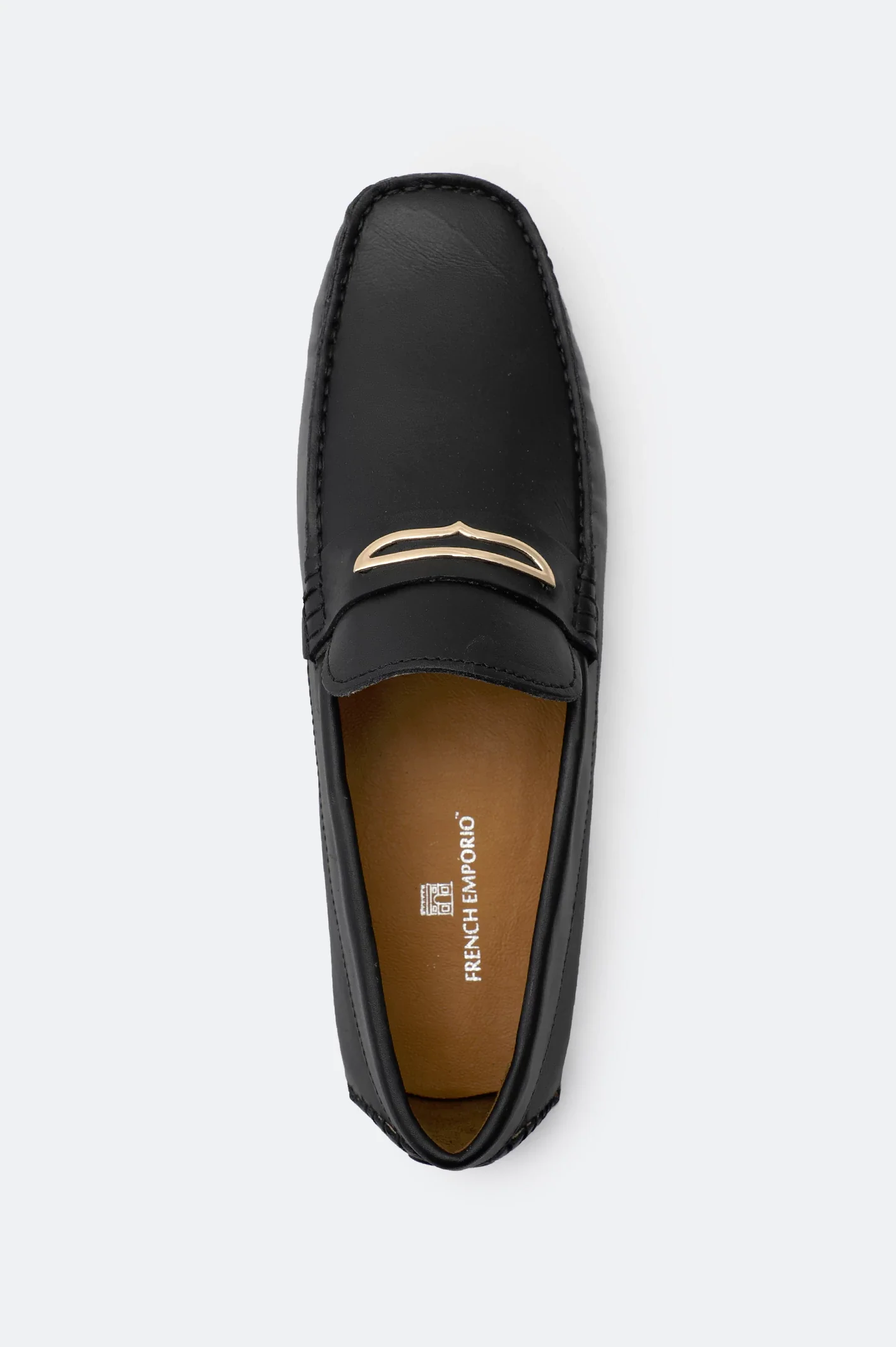 Black Casual Moccasins Shoes - Image 3