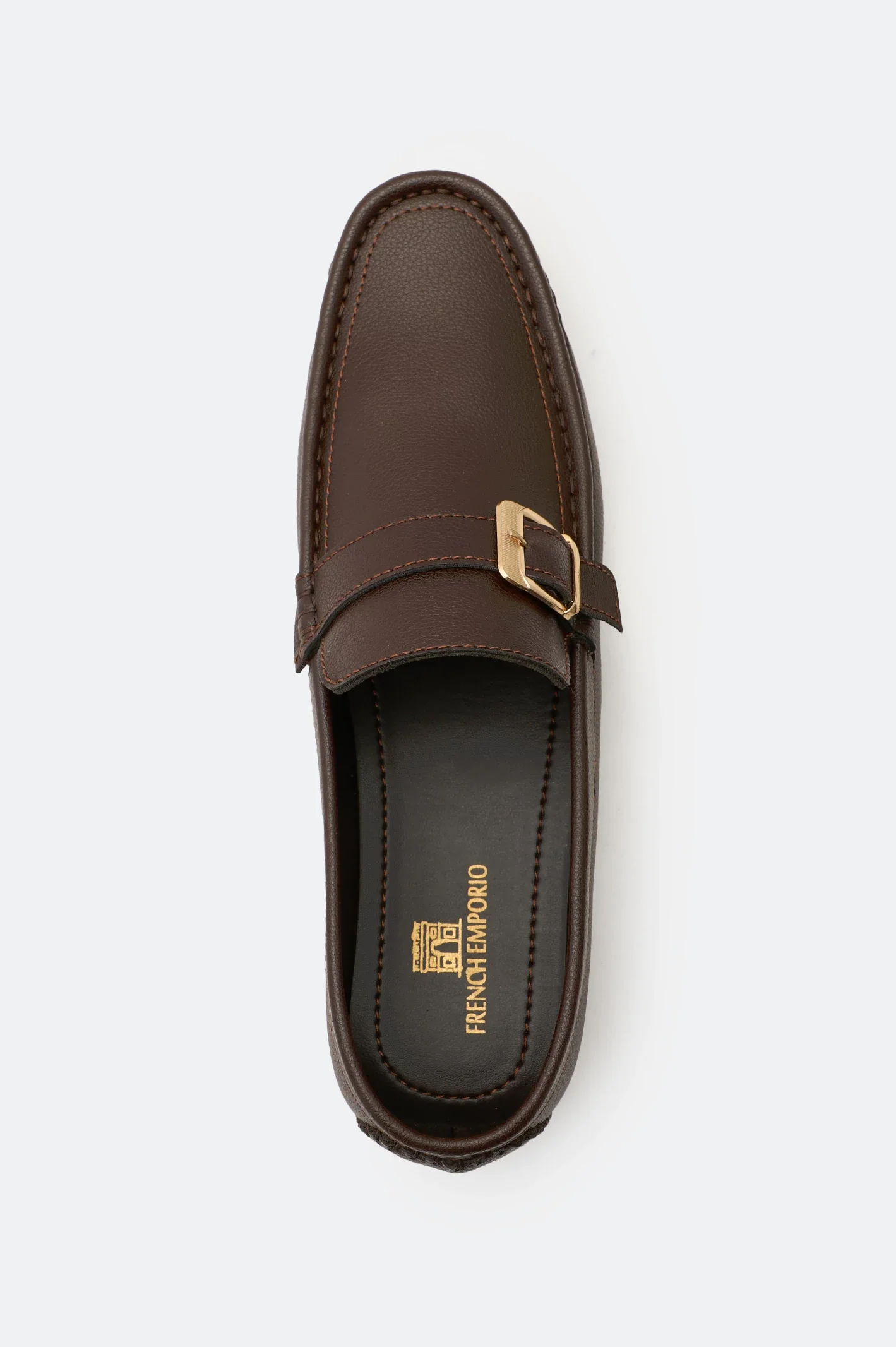 Coffee Casual Mocassins Shoes - Image 3