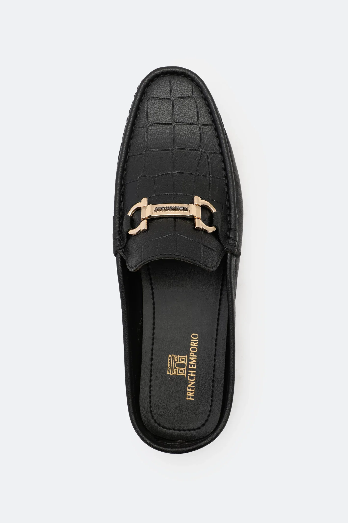 Black Men Casual Moccasins - Image 3