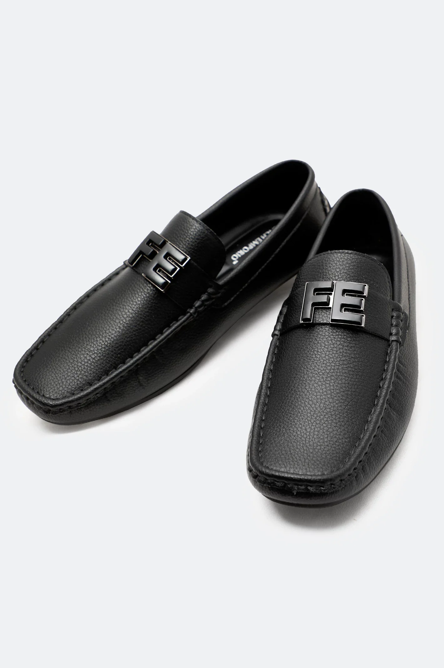 Black Casual Moccassins Shoes - Image 4