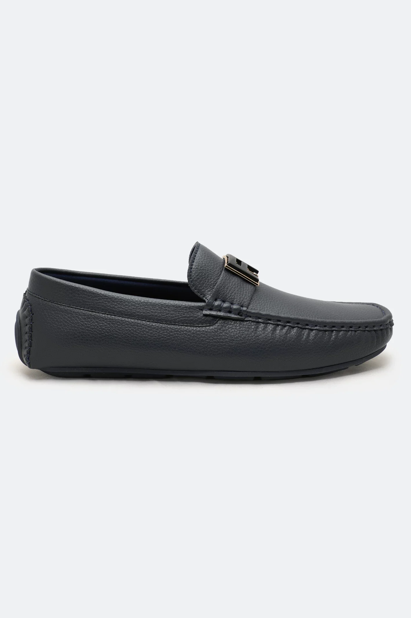 Navy Casual Moccassins Shoes - Image 6