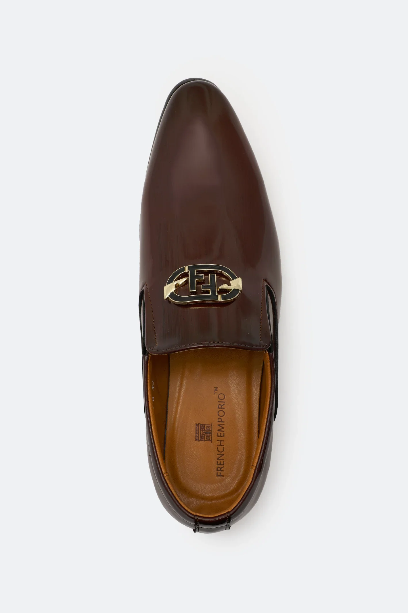 Brown Formal Moccassins Shoes - Image 3