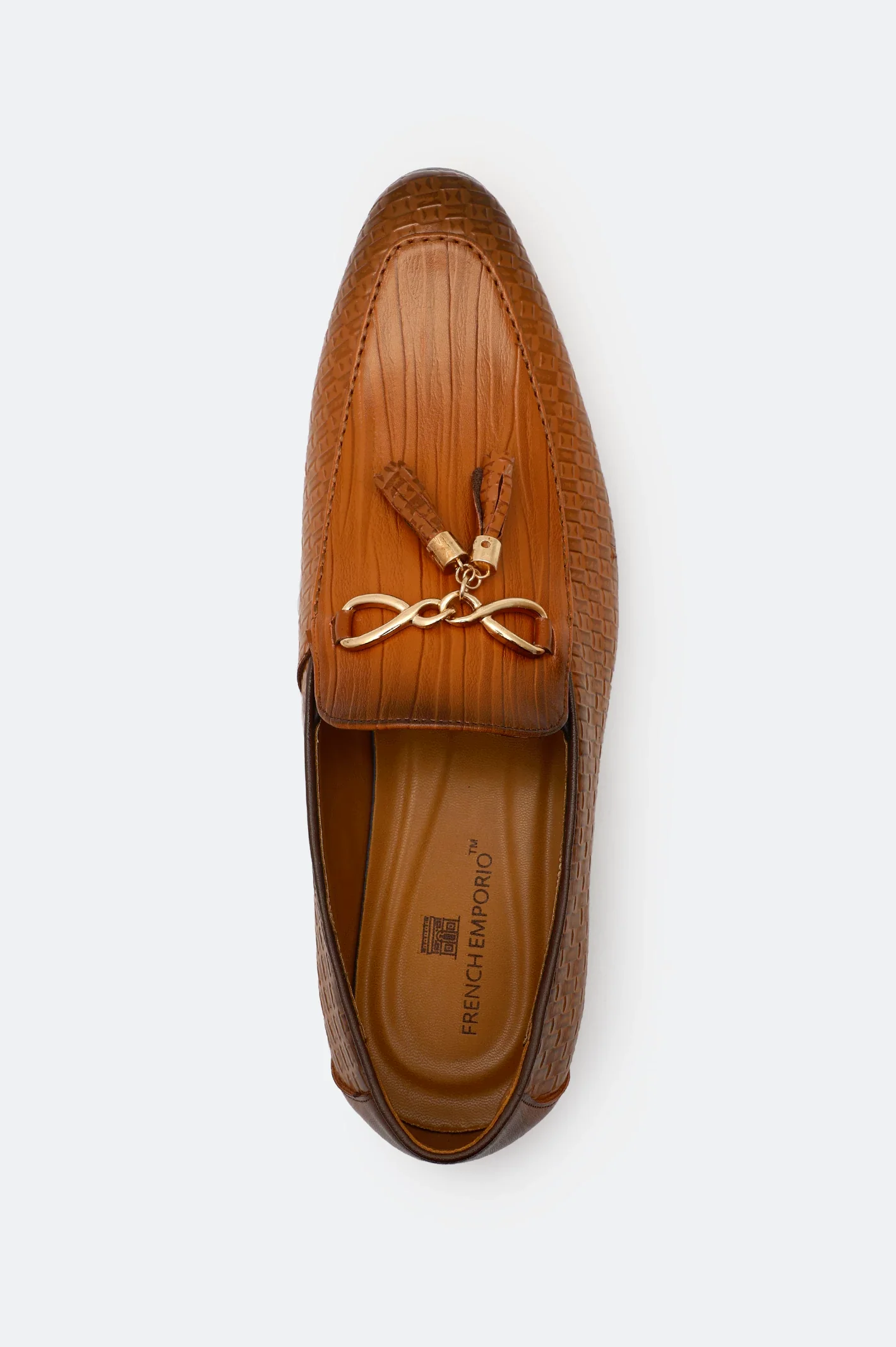 Brown Formal Moccassins Shoes - Image 3