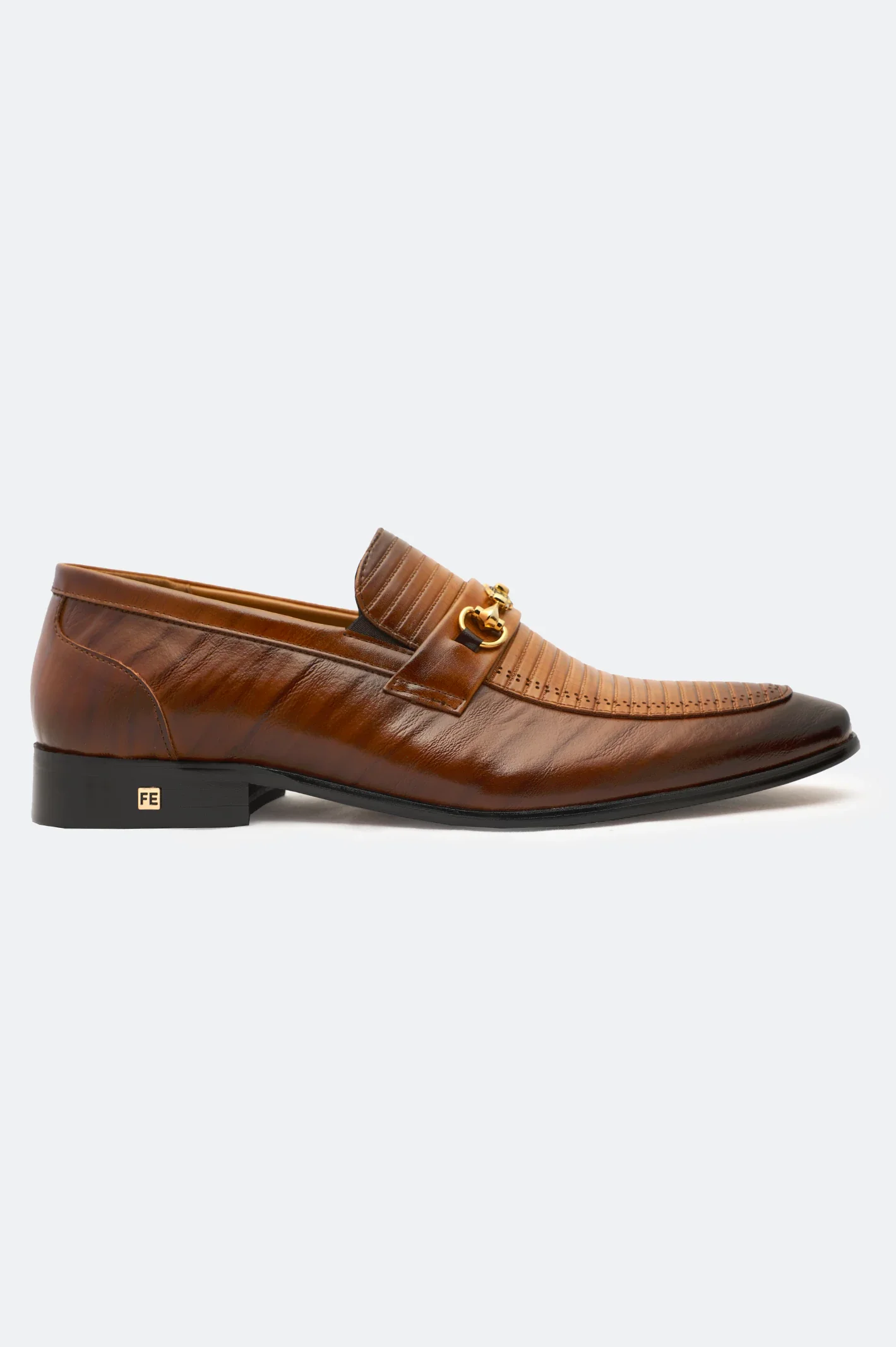 Maroon Formal Moccassins Shoes - Image 2