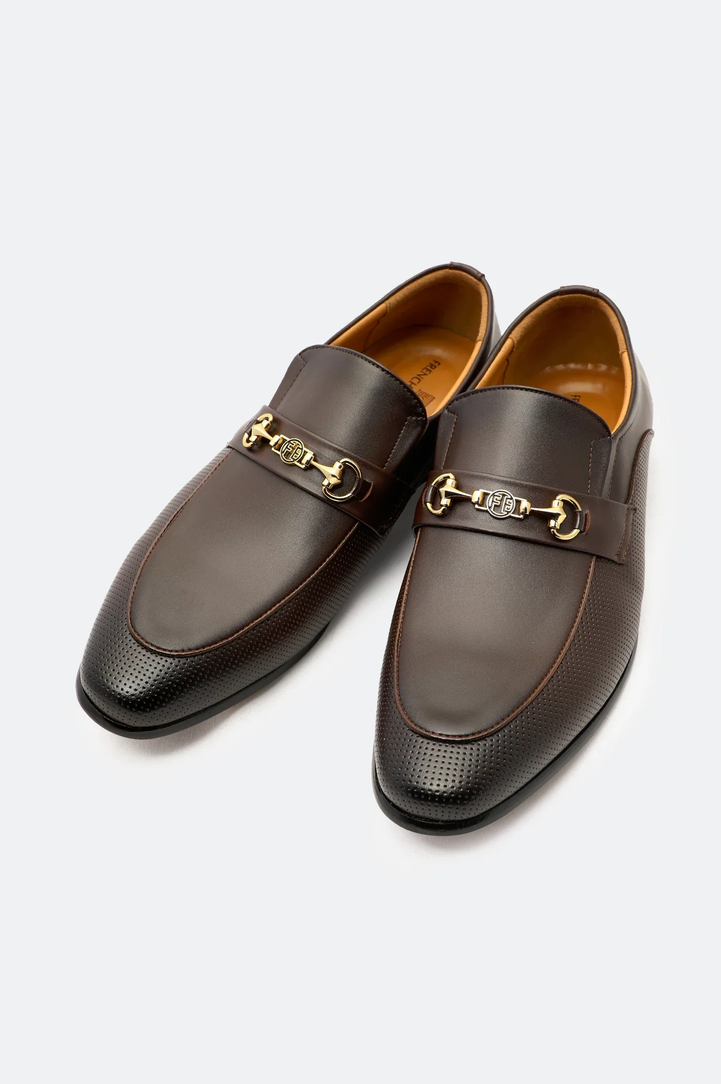 Coffee Formal Moccassins Shoes