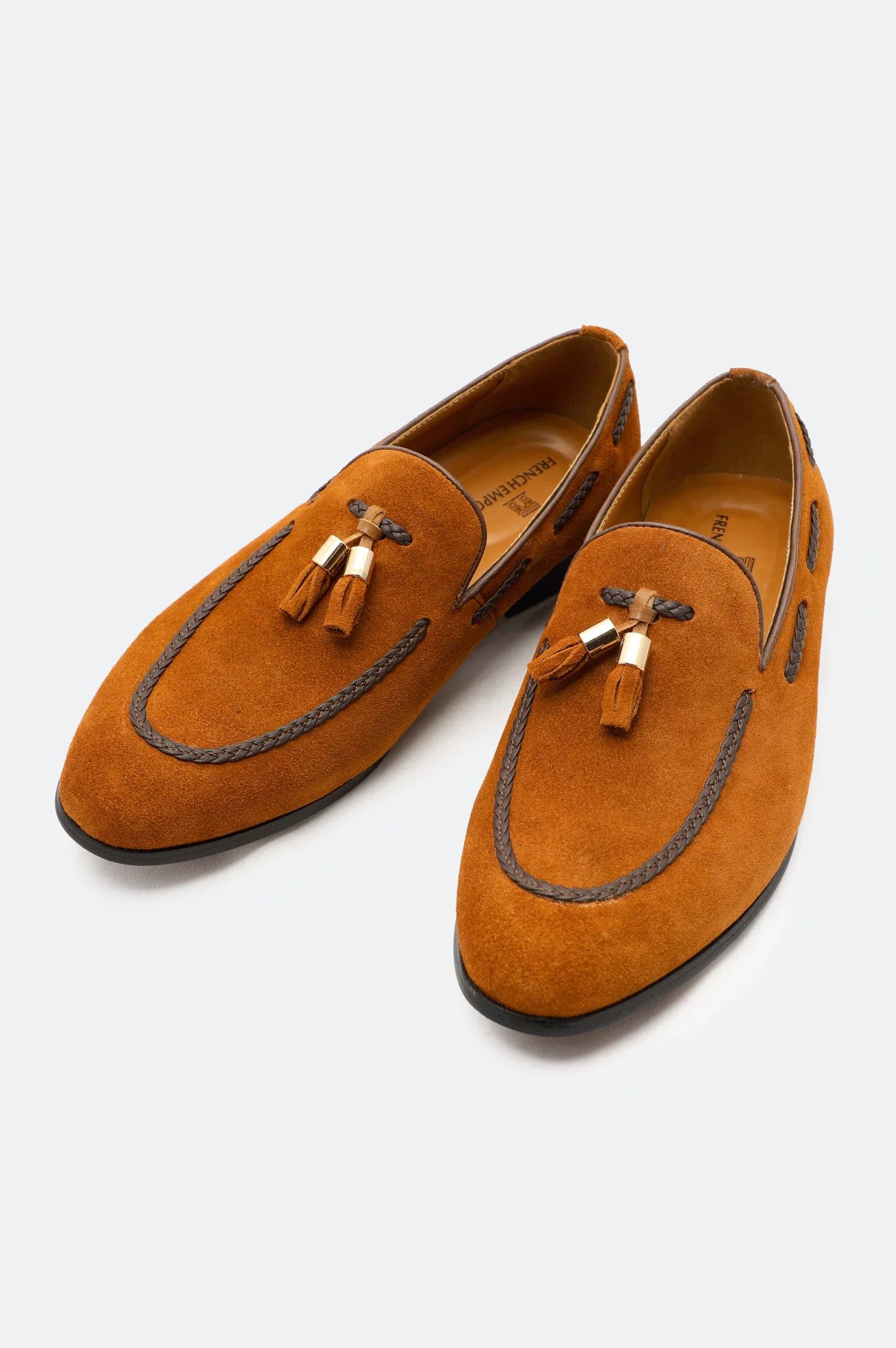 Tan Formal Moccassins Shoes