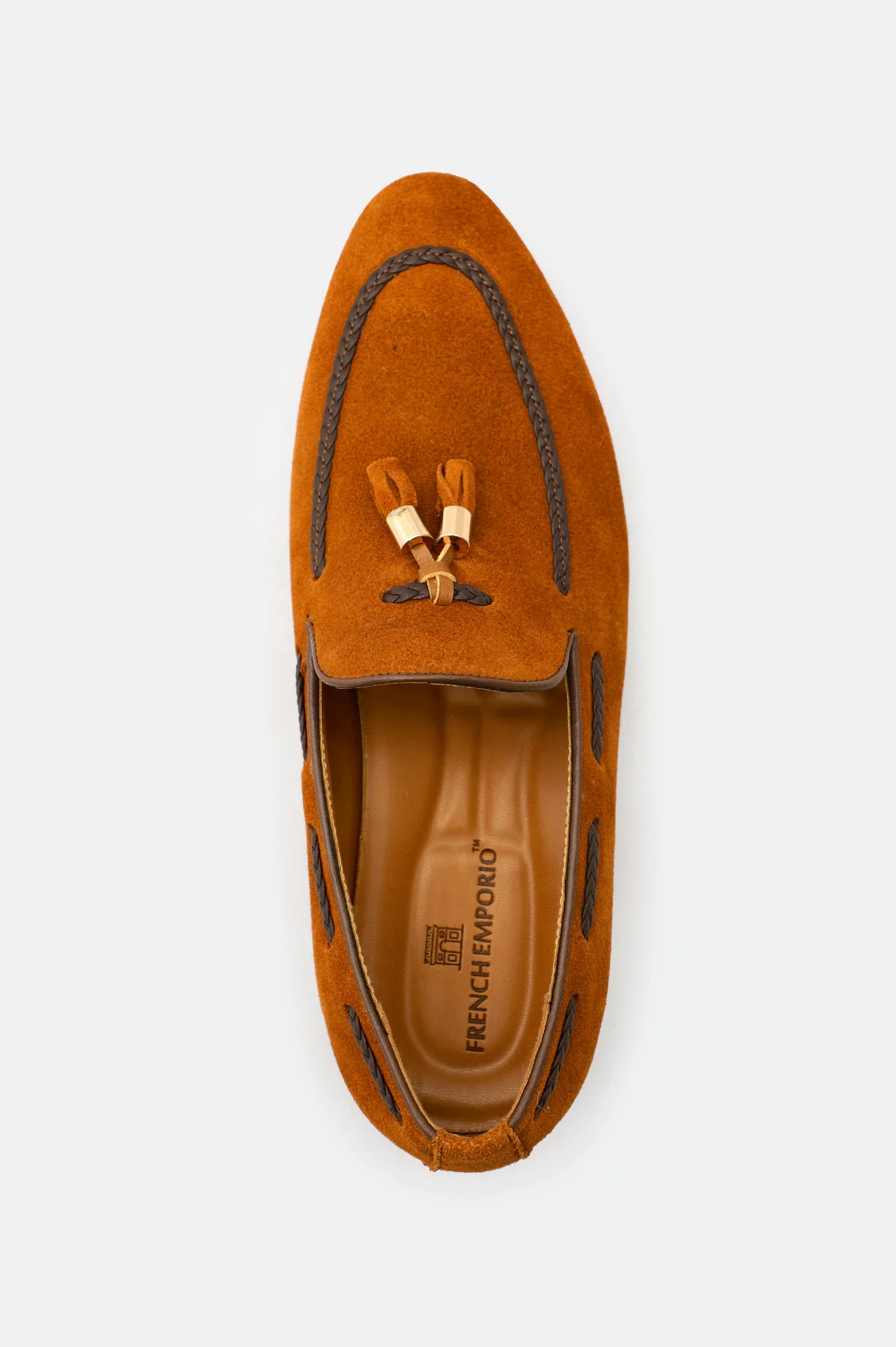 Tan Formal Moccassins Shoes - Image 3