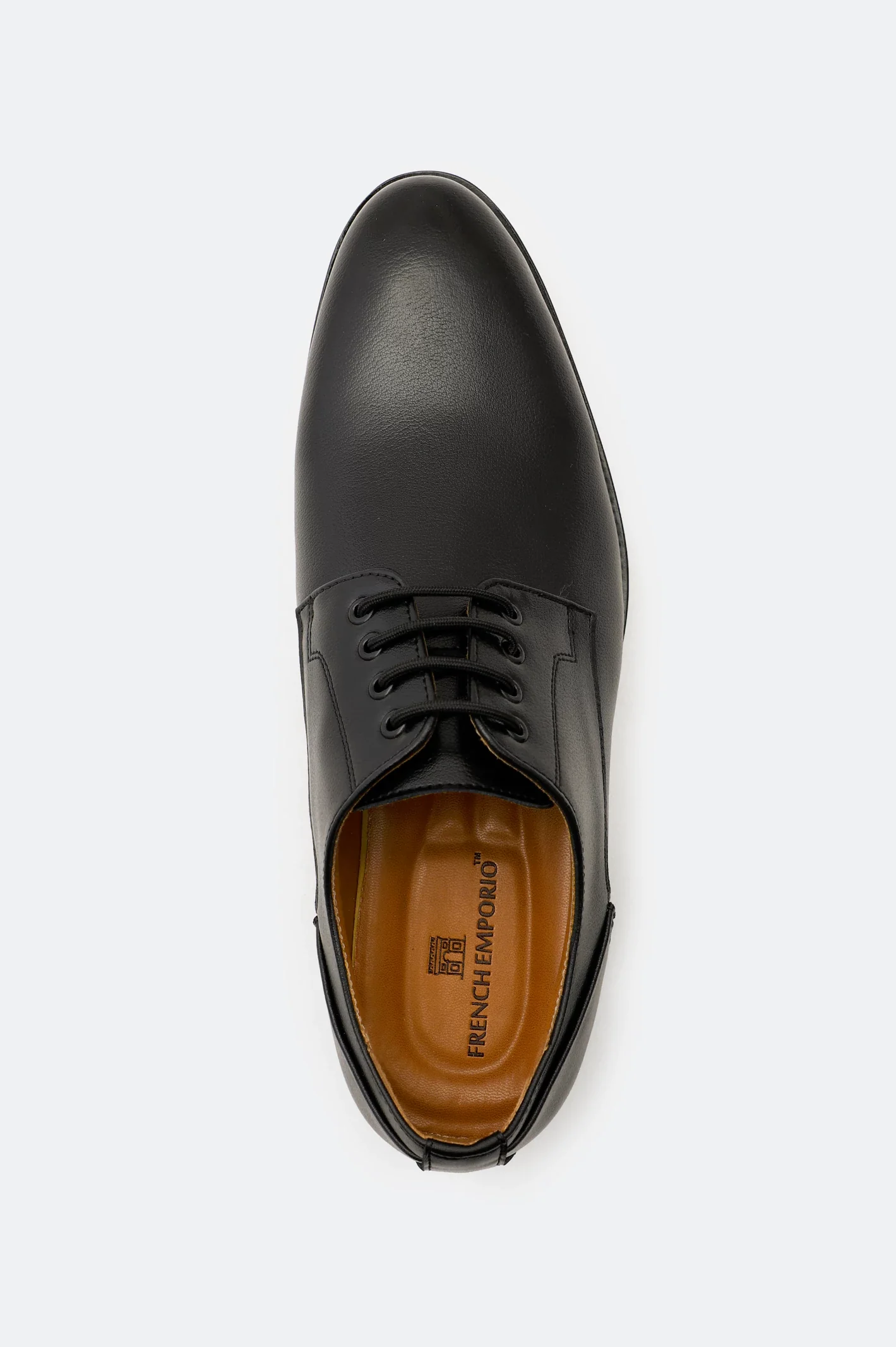 Black Formal Derby Shoes - Image 3