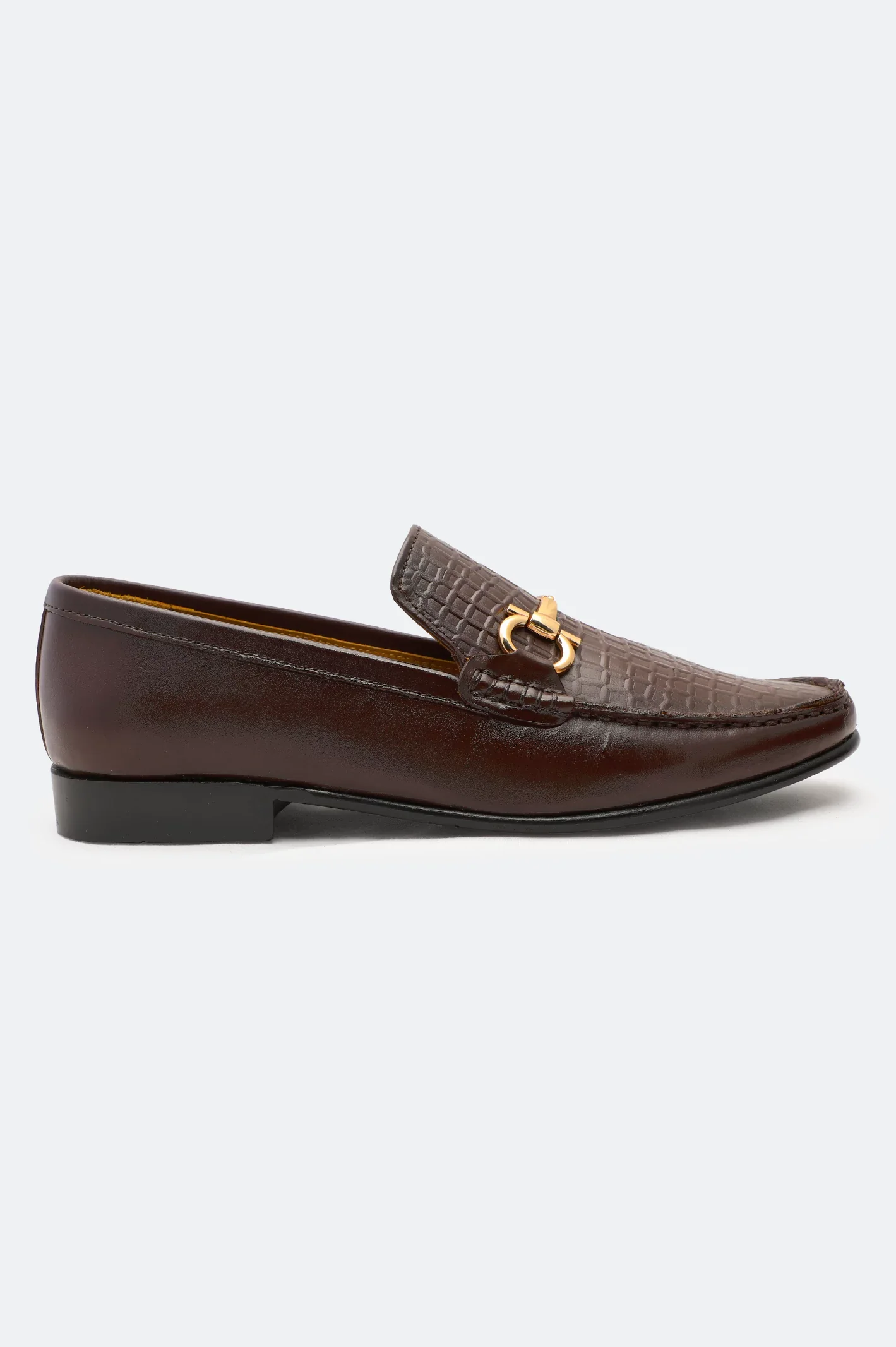 Brown Formal Moccasins Shoes - Image 2