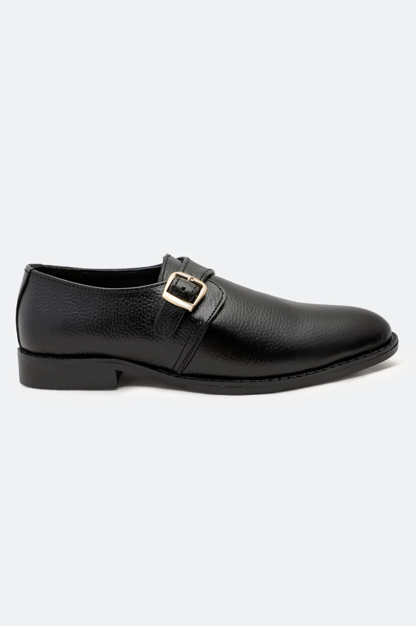 Black Formal Monk Shoes - Image 2