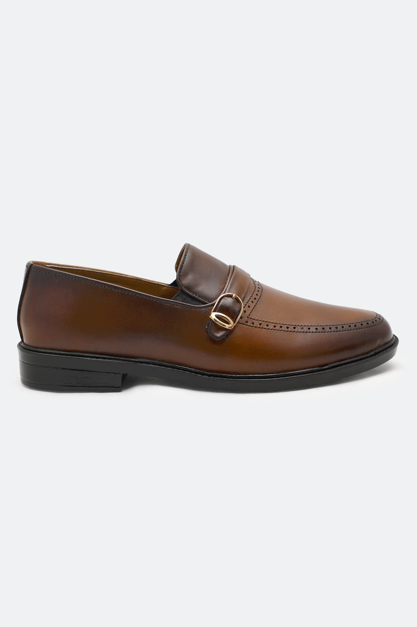 Brown Formal Moccasins Shoes - Image 2