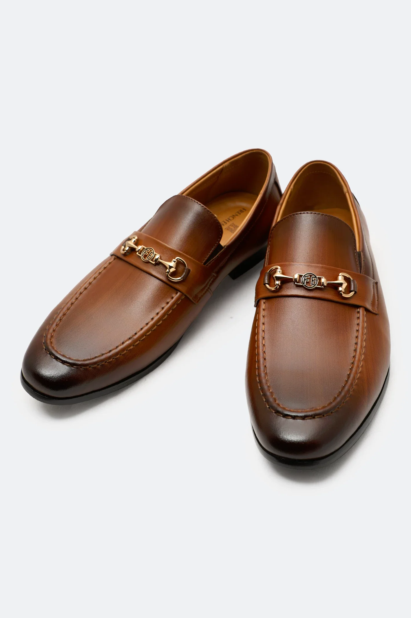 Tan Formal Moccassins Shoes - Image 4