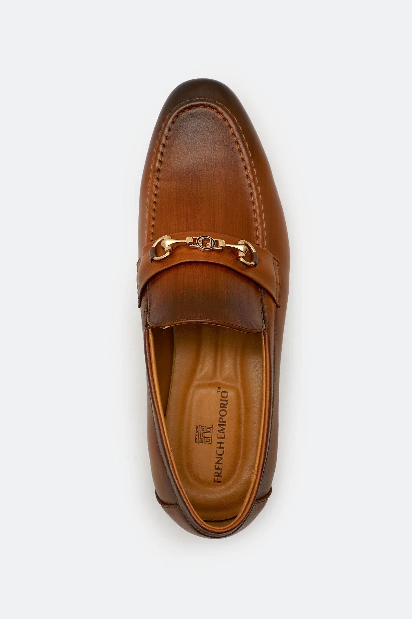 Tan Formal Moccassins Shoes - Image 6