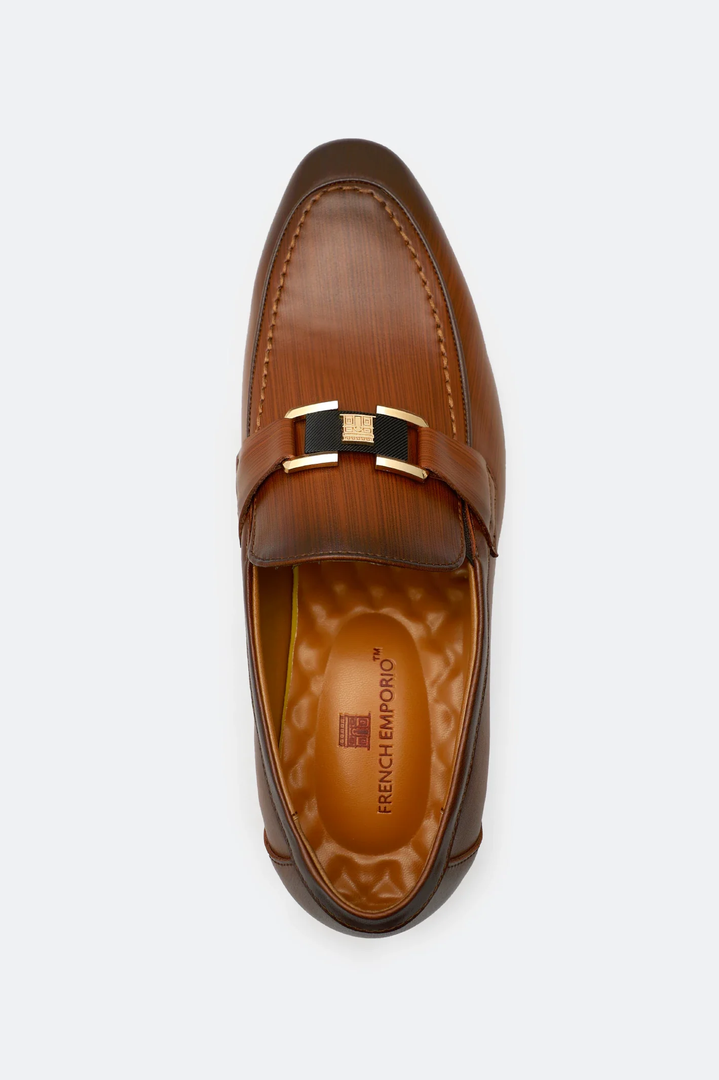 Coffee Men Formal Moccassins - Image 6