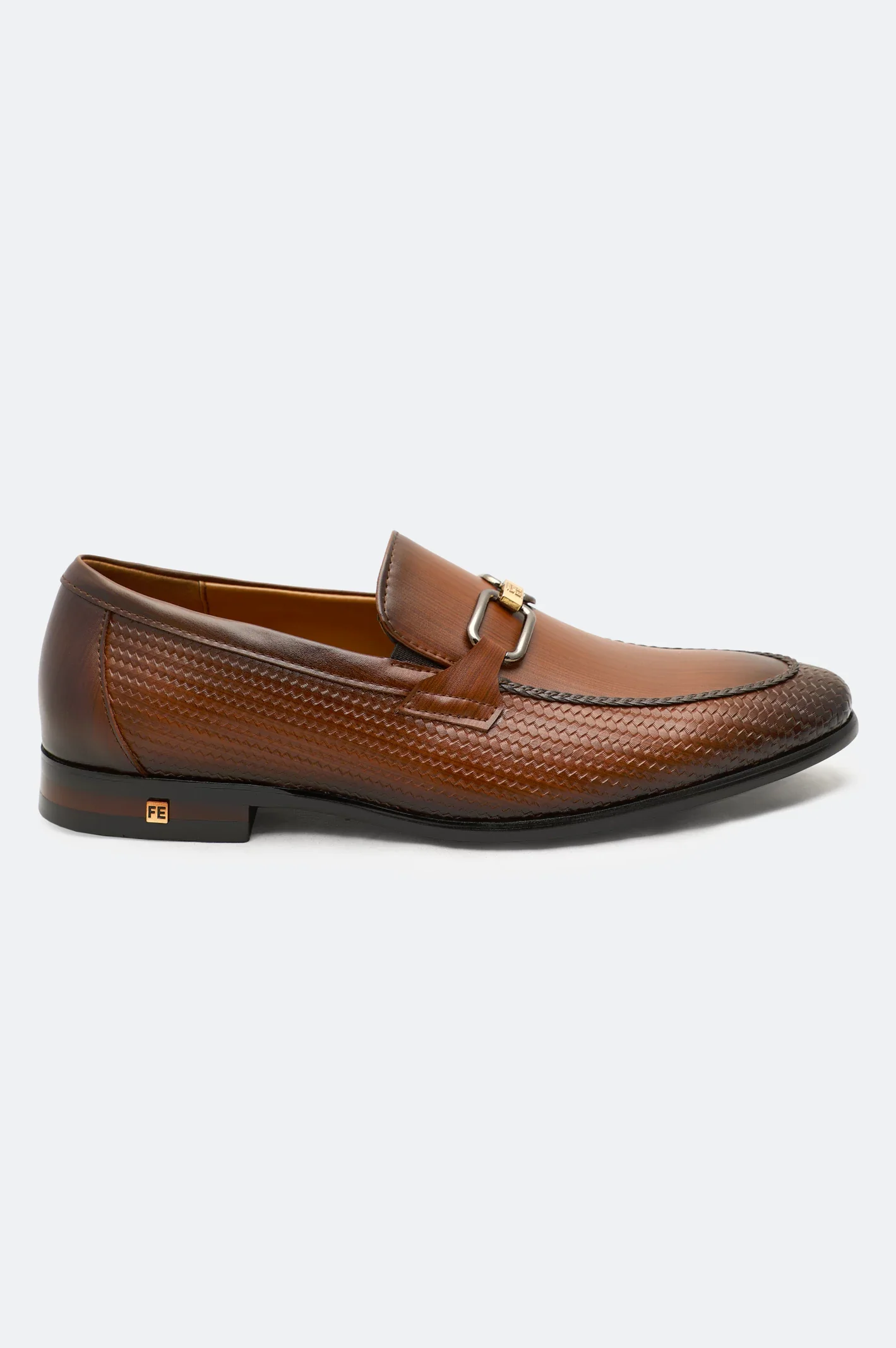 Coffee Men Formal Moccassins - Image 3