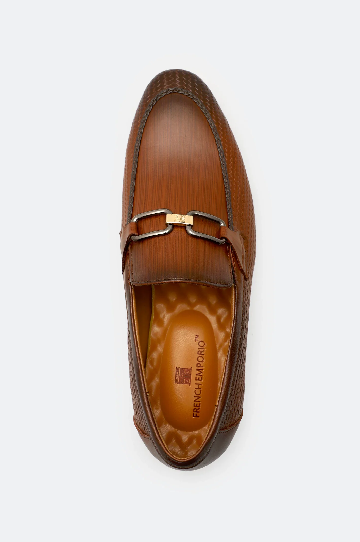 Coffee Men Formal Moccassins - Image 4
