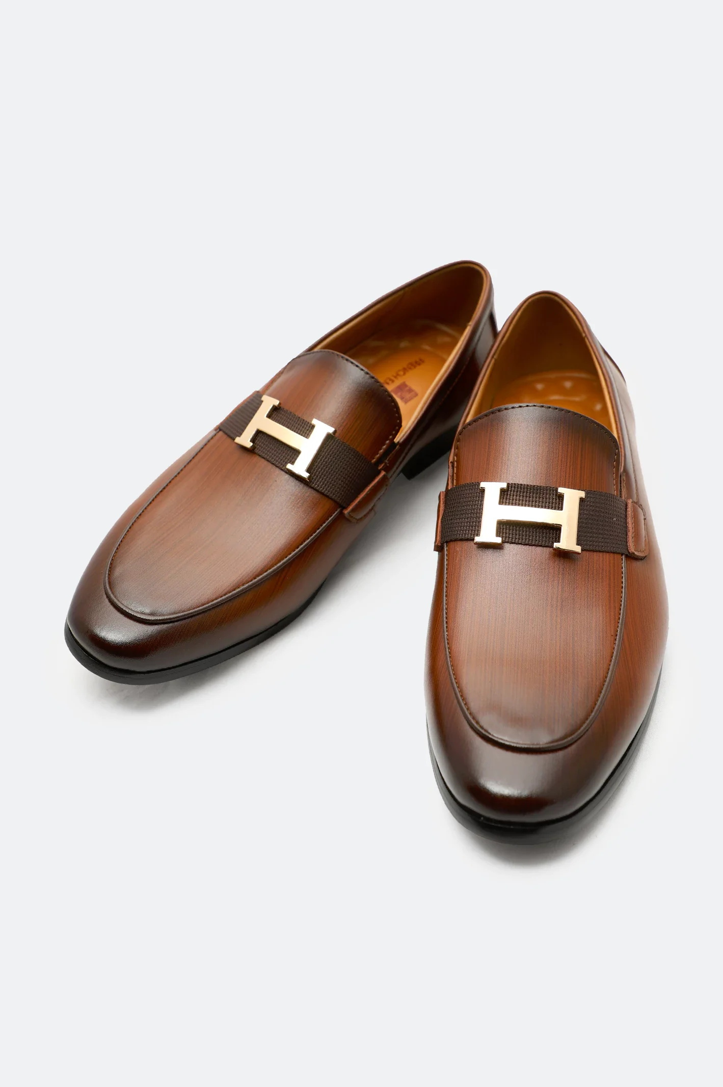 Coffee Men Formal Moccassins - Image 2