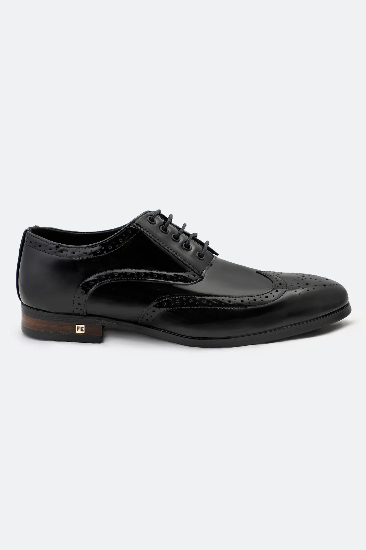 Black Derby Formal Shoes - Image 2