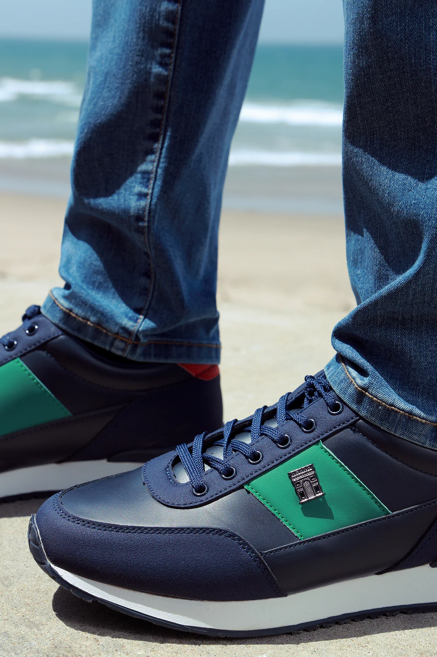 Navy Blue Men Casual Sneaker - Image 3