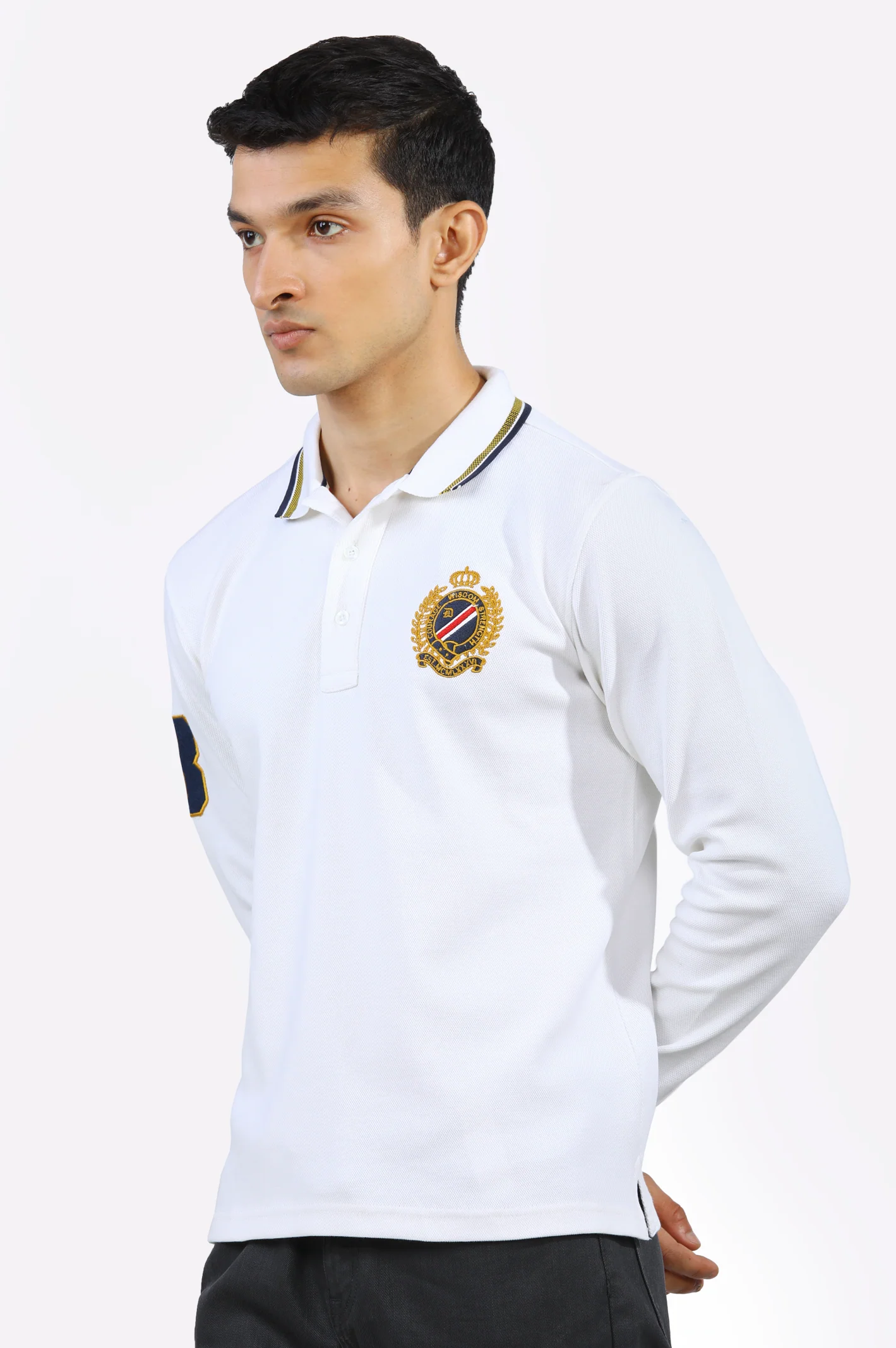 Polo Neck Sweatshirt - Image 3
