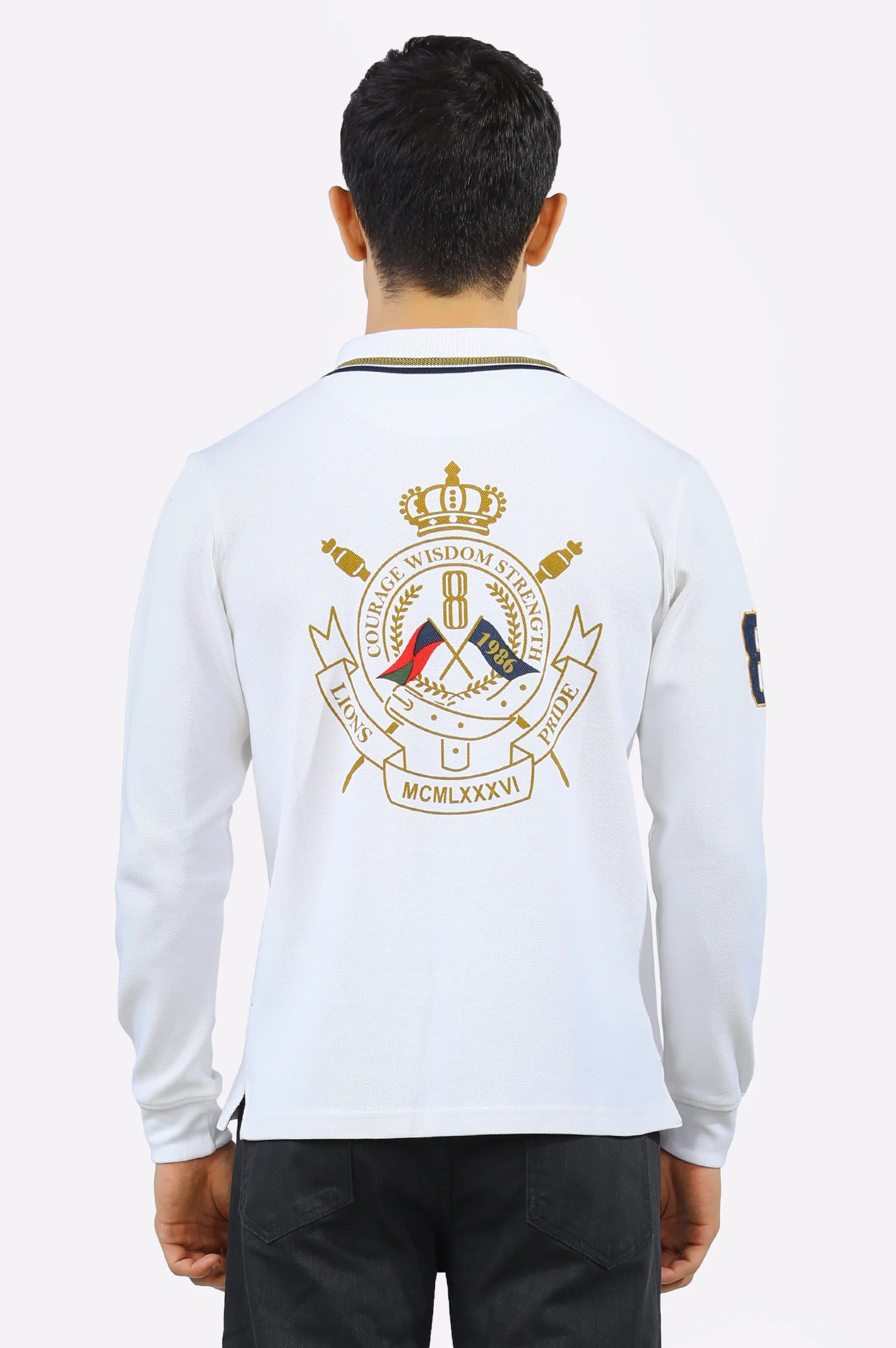 Polo Neck Sweatshirt - Image 4