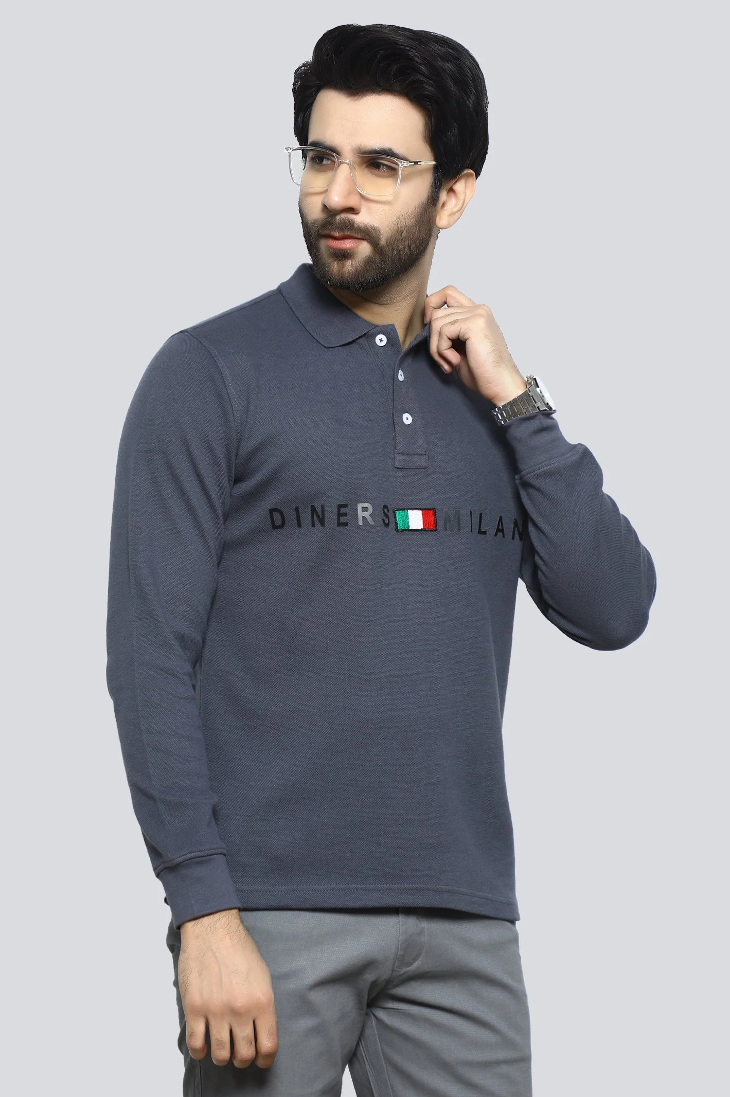 Polo Neck Sweatshirt - Image 2