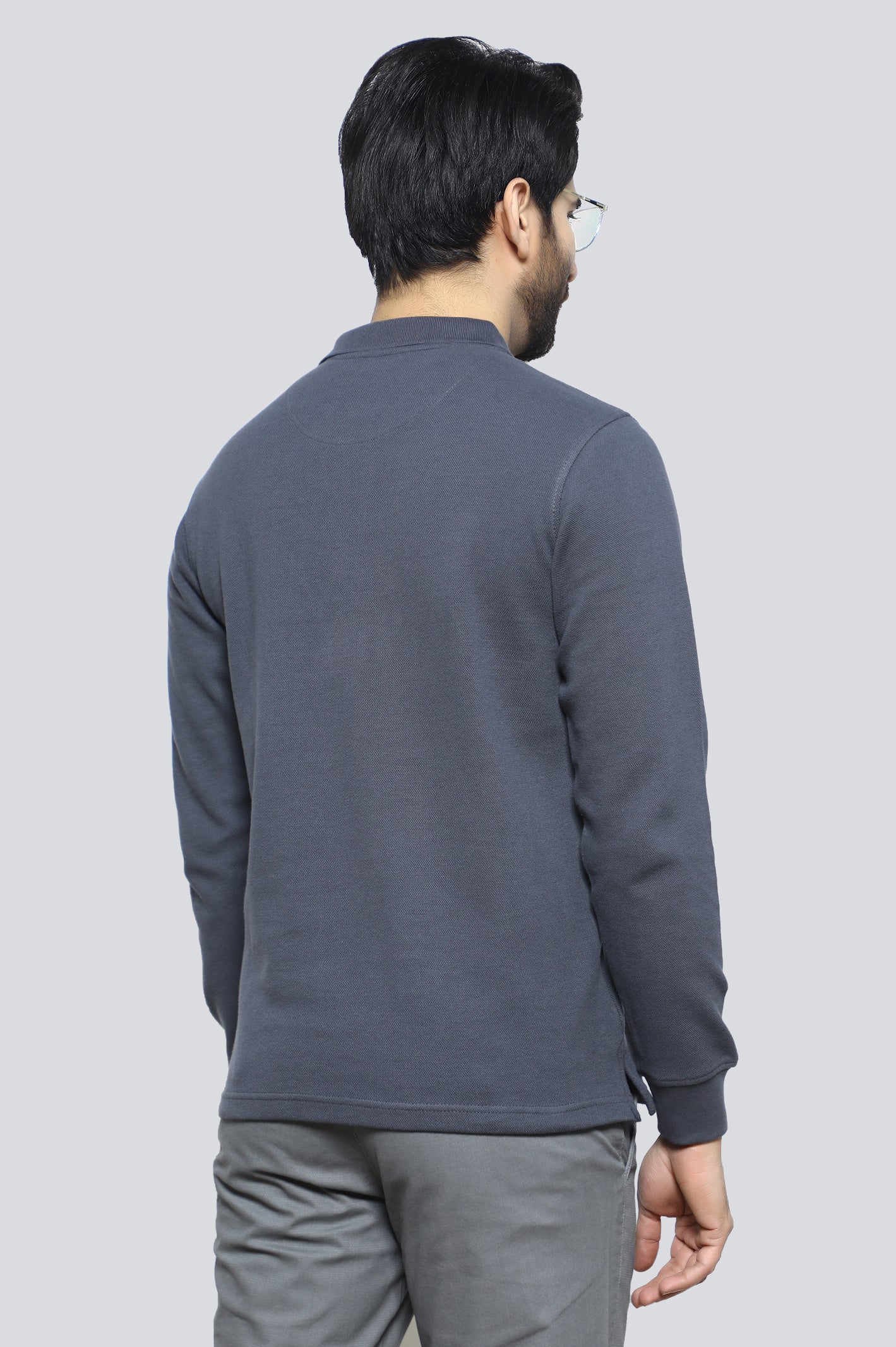 Polo Neck Sweatshirt - Image 3