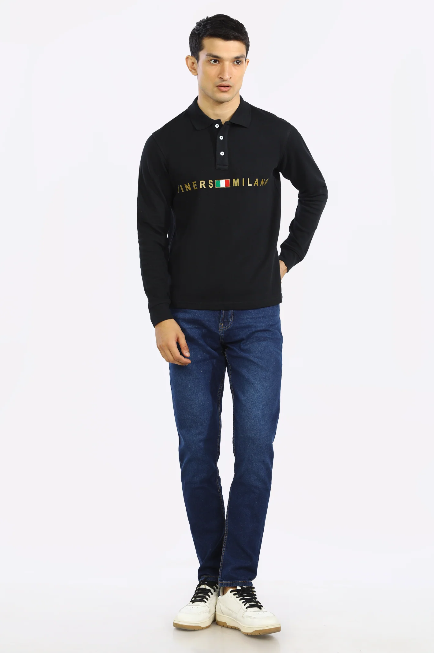 Polo Neck Sweatshirt - Image 2