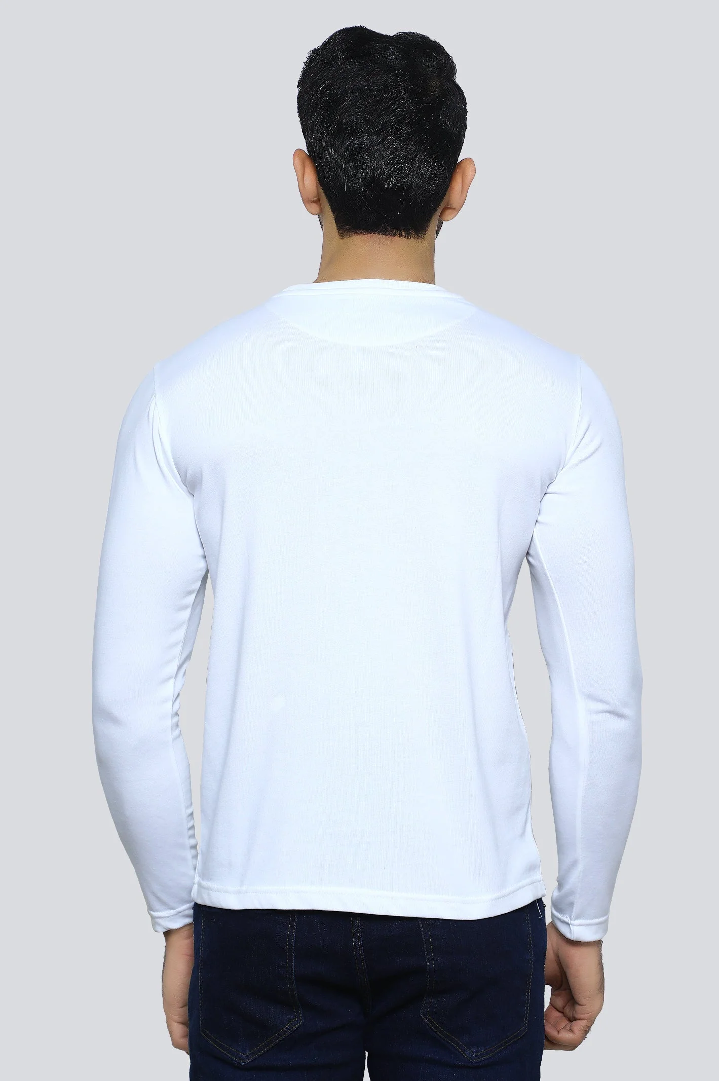 Crew Neck Printed Sweatshirt - Image 3