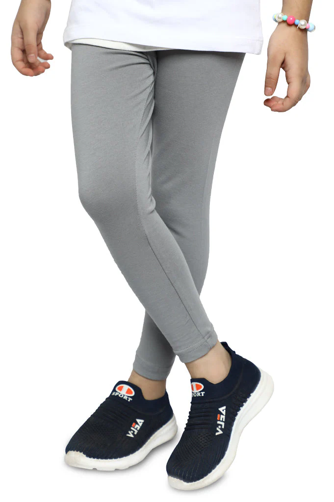 Tights For Toddler Girls In Ash Grey SKU: IGT-0001-ASH GREY