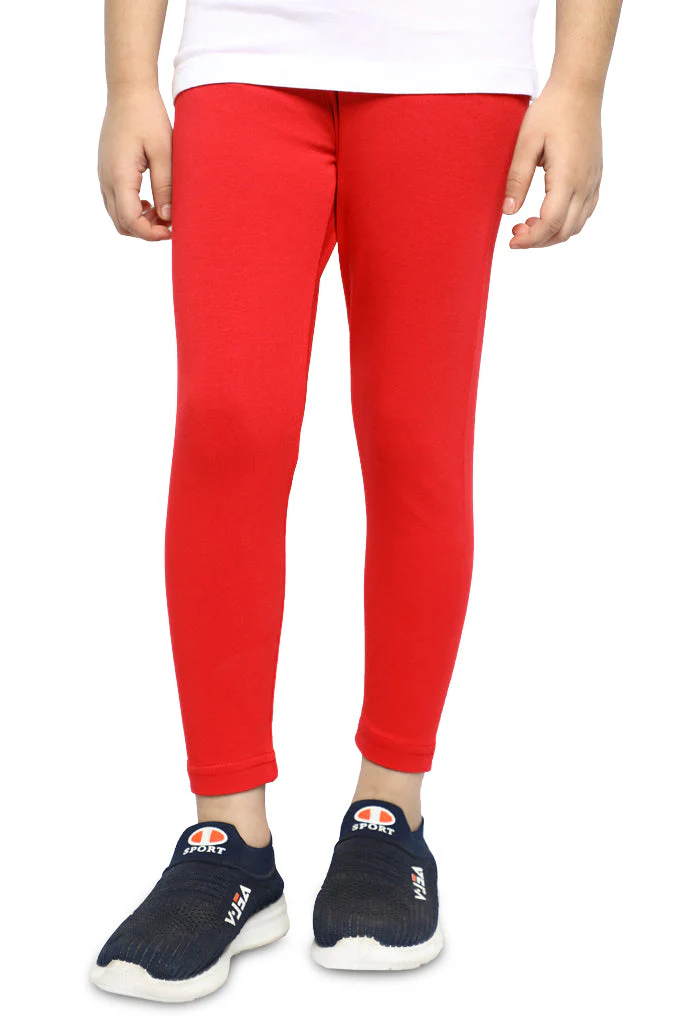 Tights For Toddler Girls In Red SKU: IGT-0001-RED
