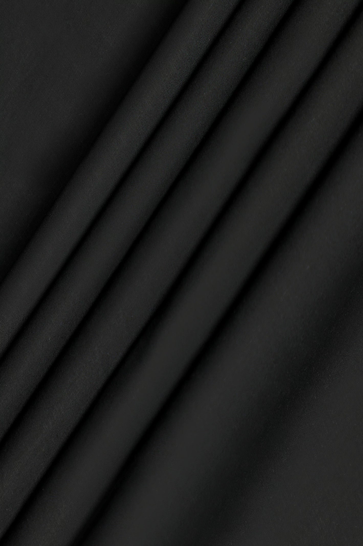 Black Wash & Wear Fabric