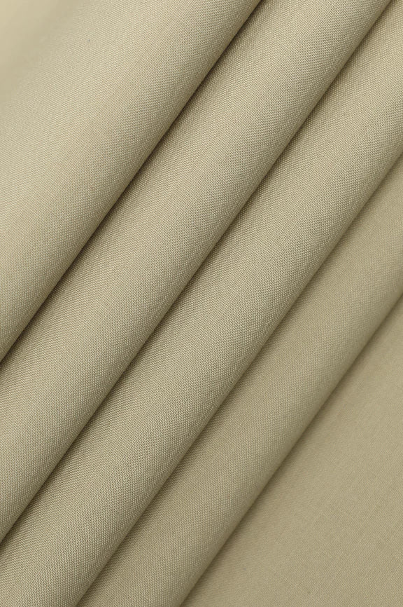 Beige Wash & Wear Fabric