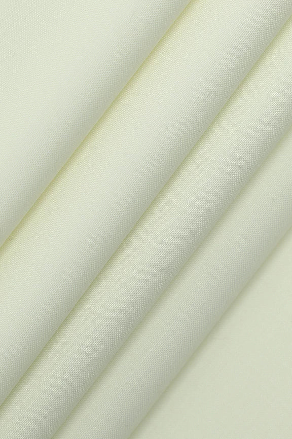 Cream Wash & Wear Fabric