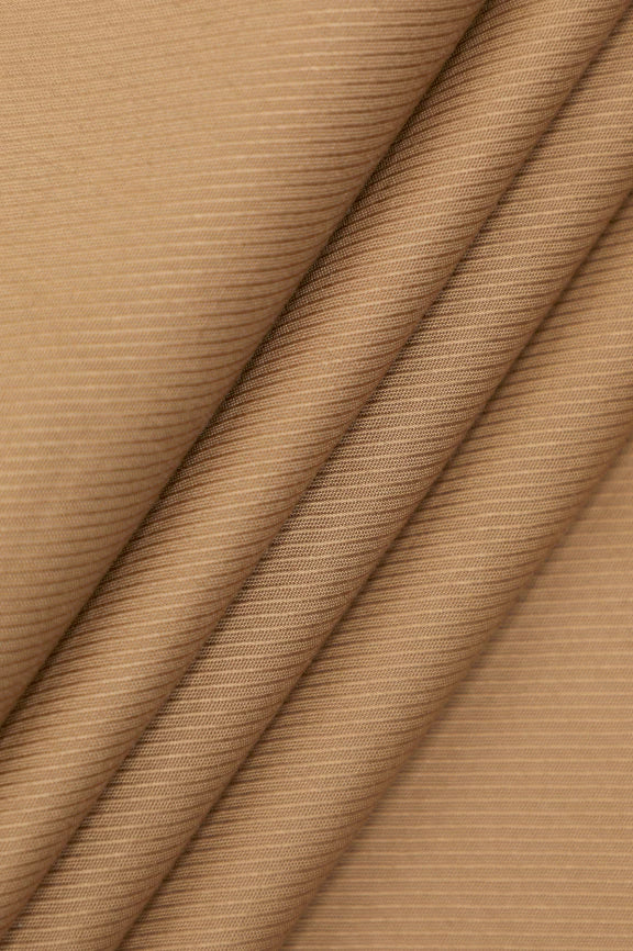 Brown Wash & Wear Fabric