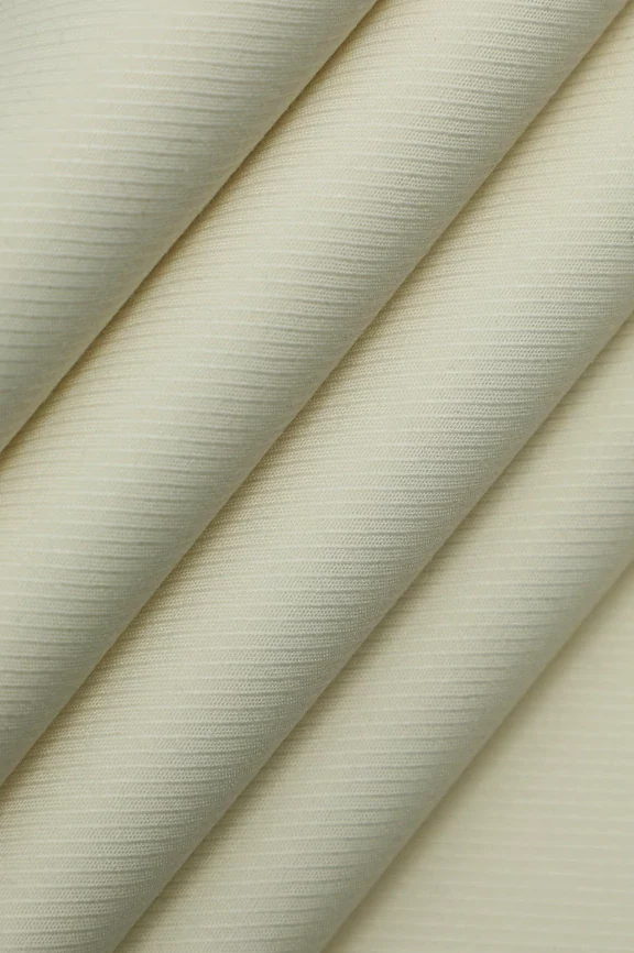 Cream Wash & Wear Fabric