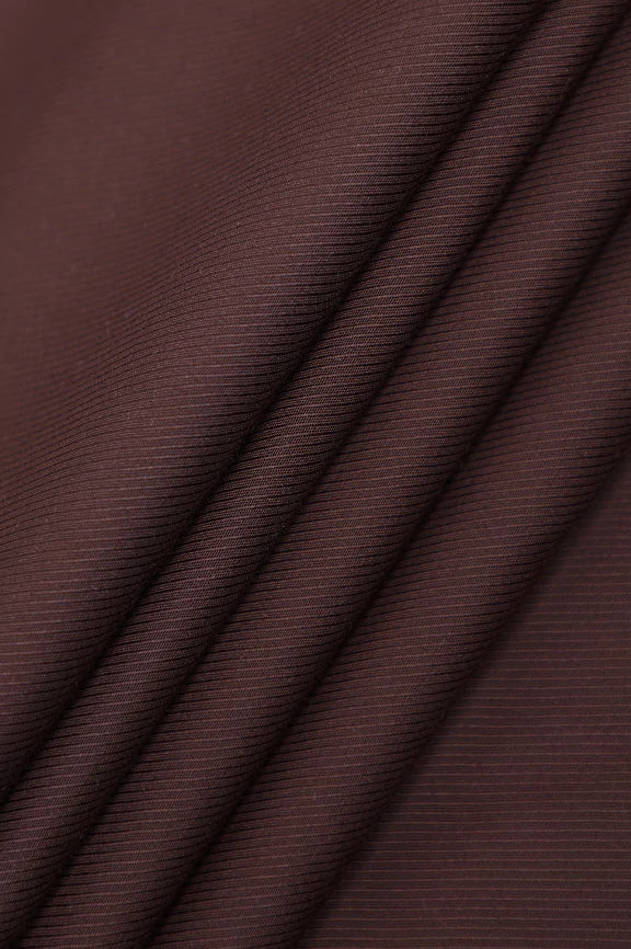 Maroon Wash & Wear Fabric