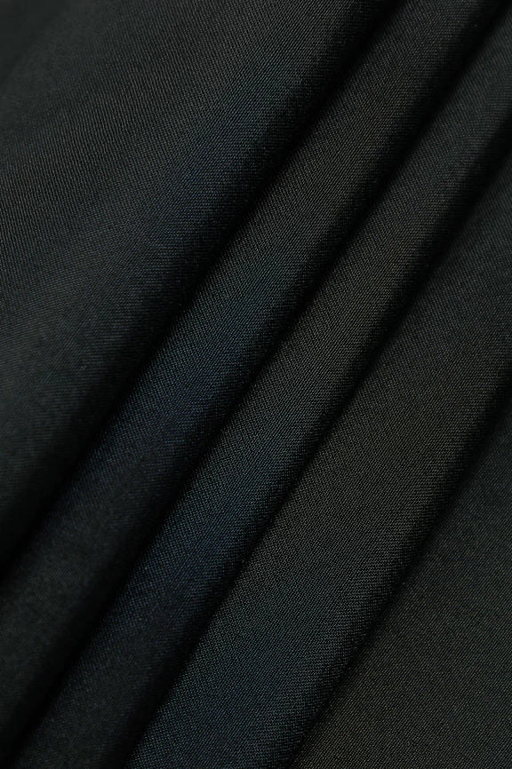 Black Wash & Wear Fabric