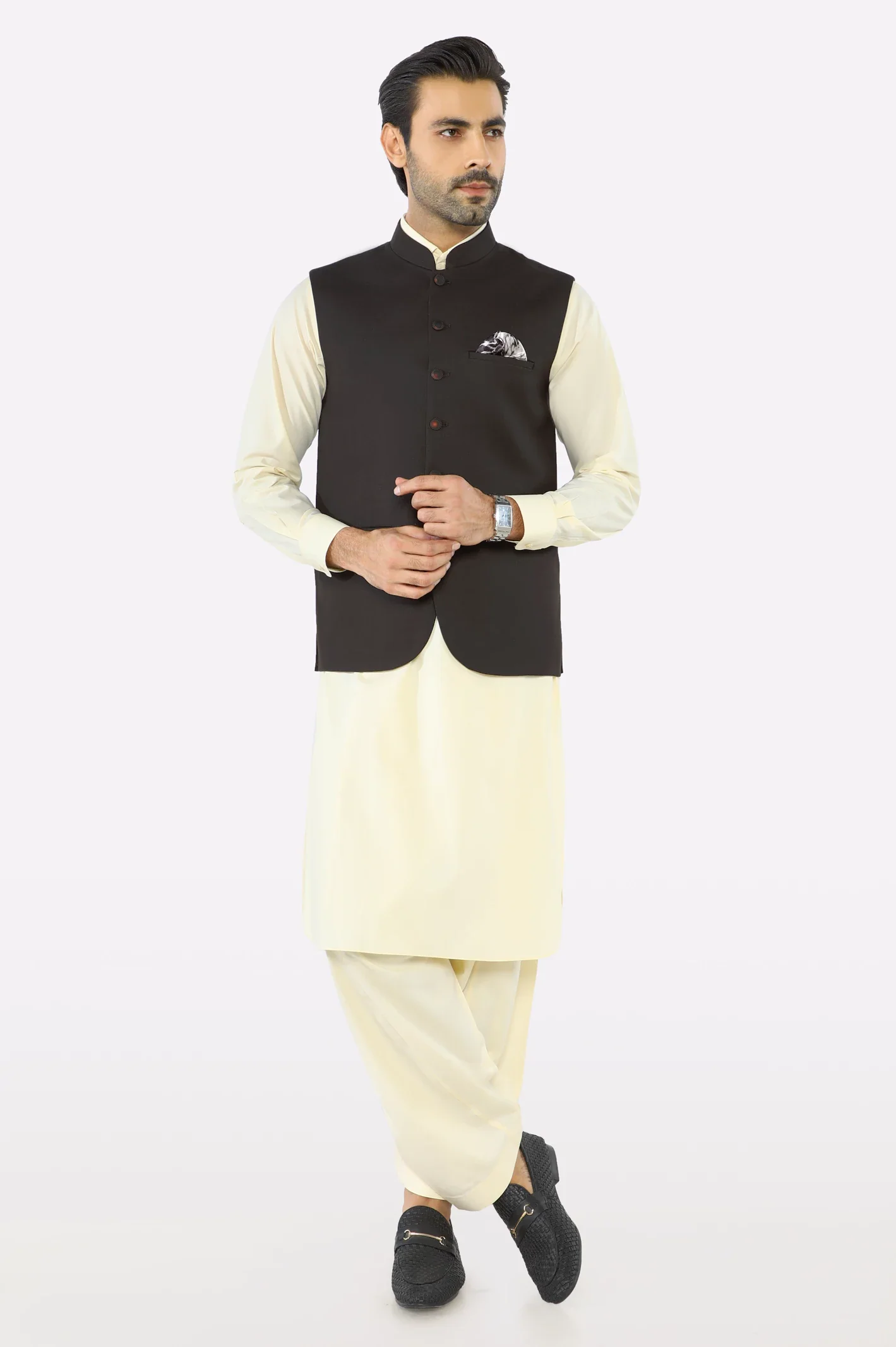 Dark Brown Waistcoat - Image 2