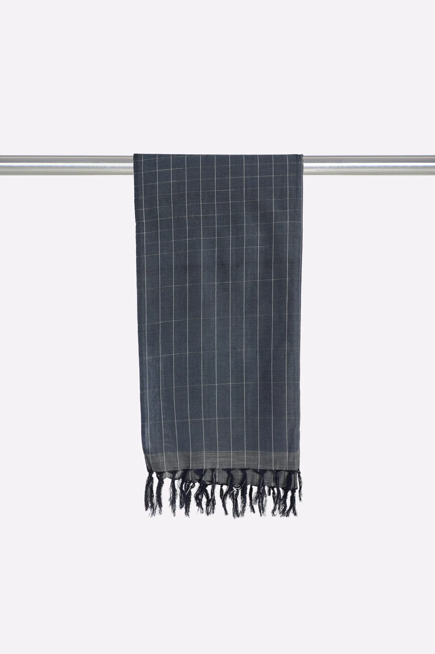 Blue Plain Dupatta