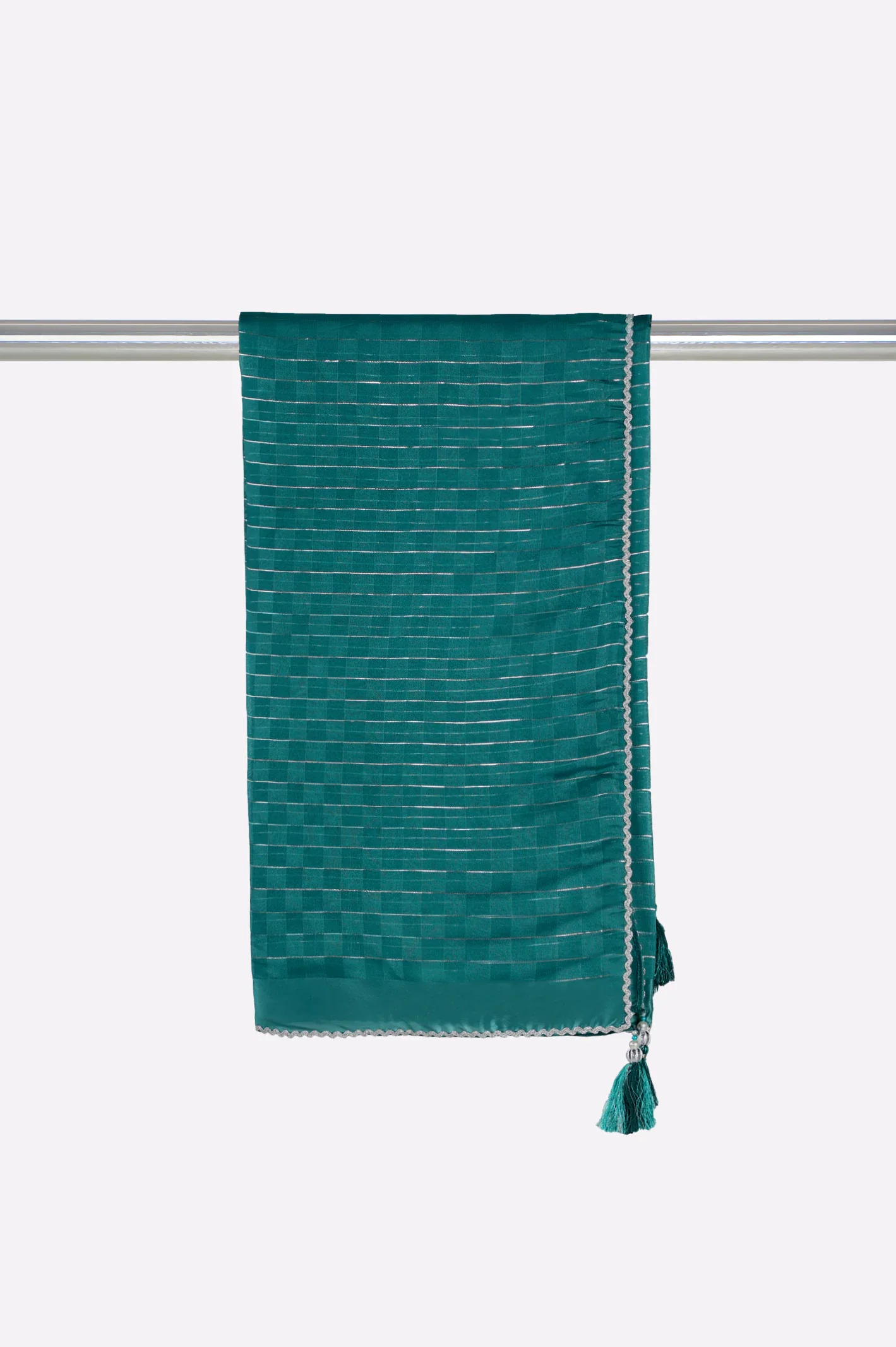 Green Lace Dupatta