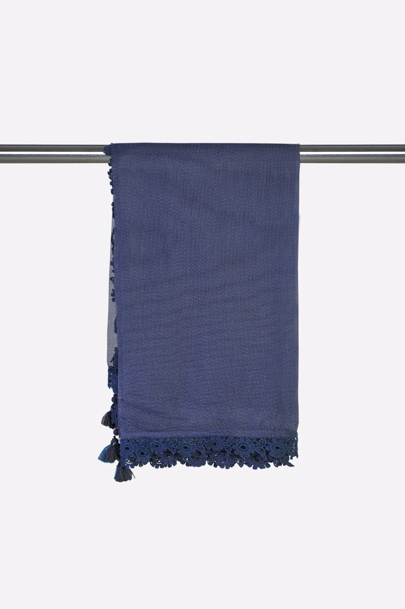 Blue Lace Dupatta