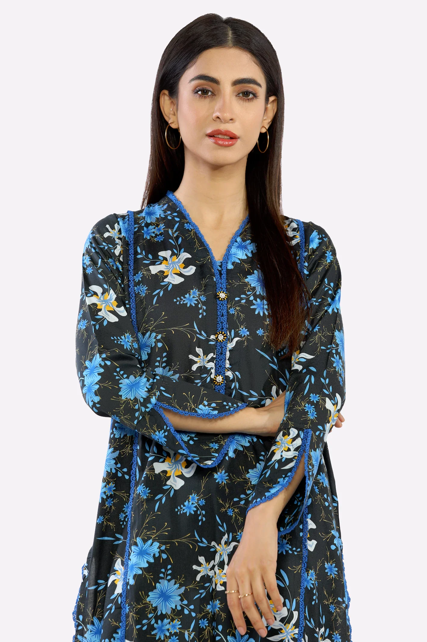 Black Printed 2PC - Image 2