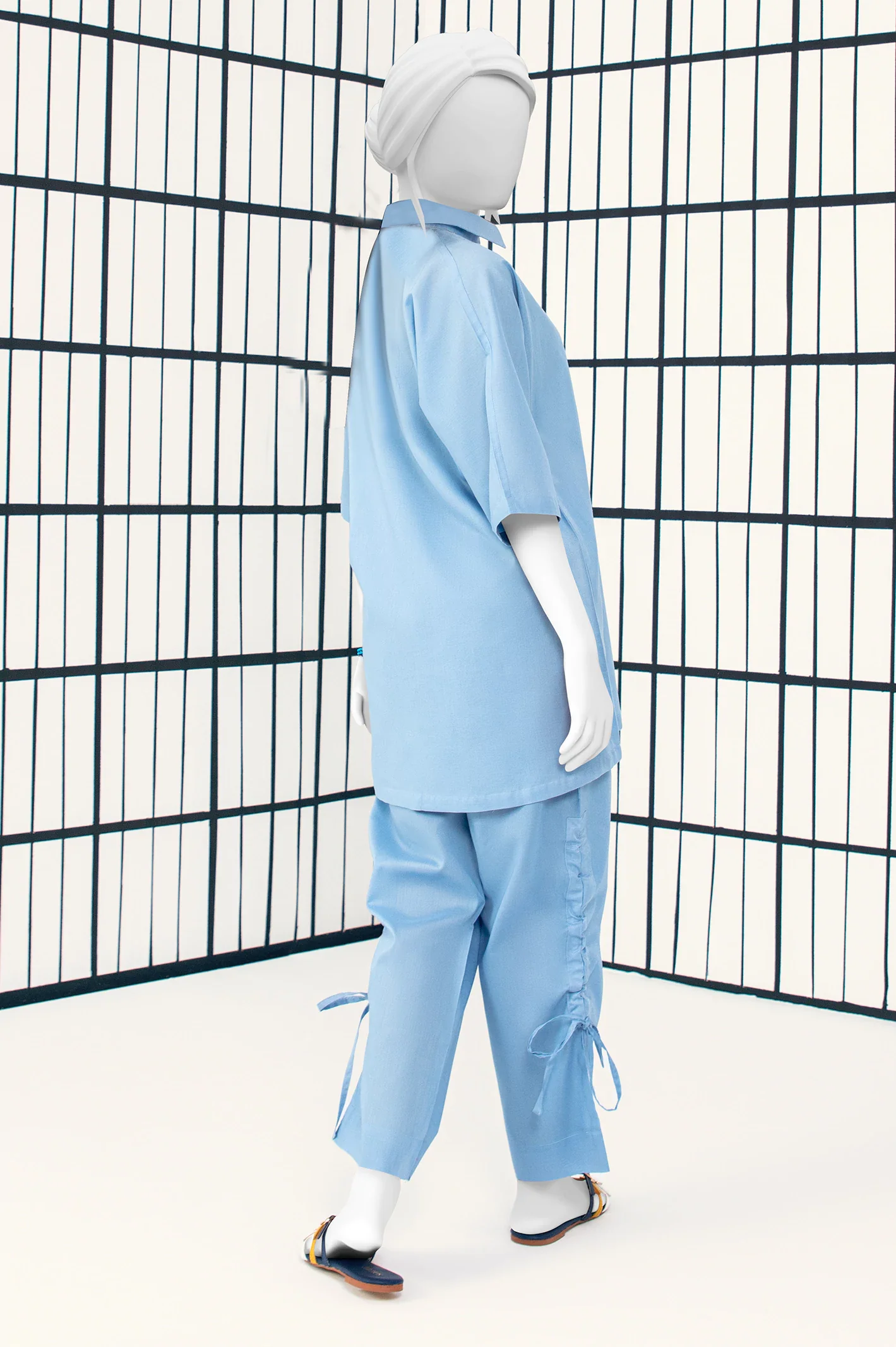 Light Blue Stylised 2PC - Image 3