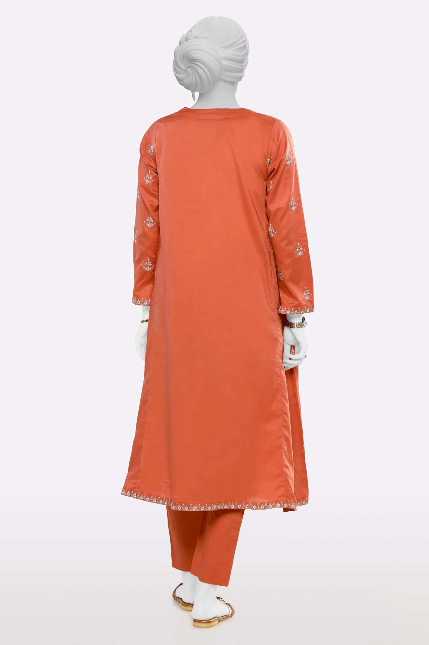 Rust Embroidered 2PC - Image 3
