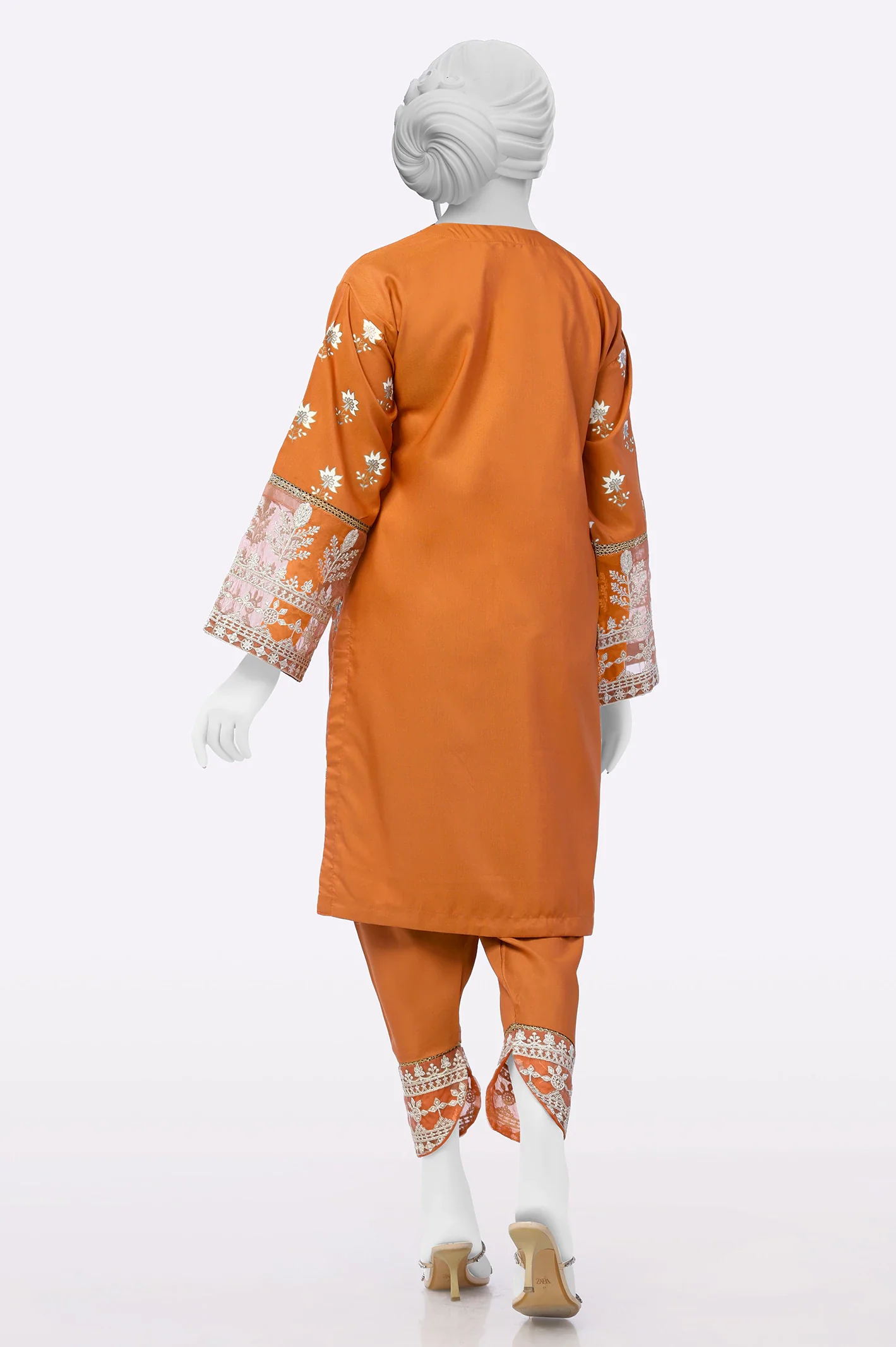 Rust Embroidered 2PC - Image 3