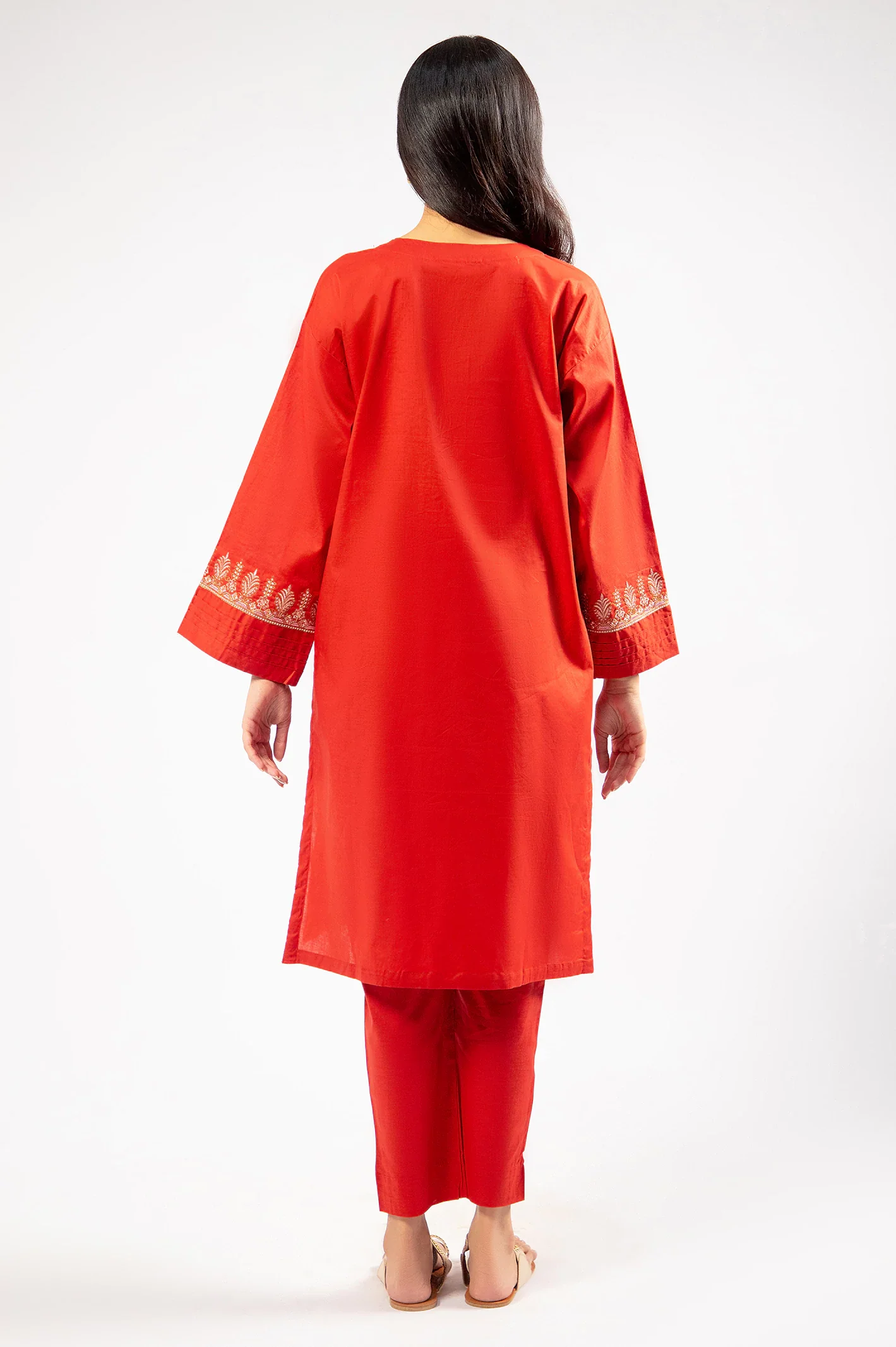 Rust Embroidered 2PC - Image 5