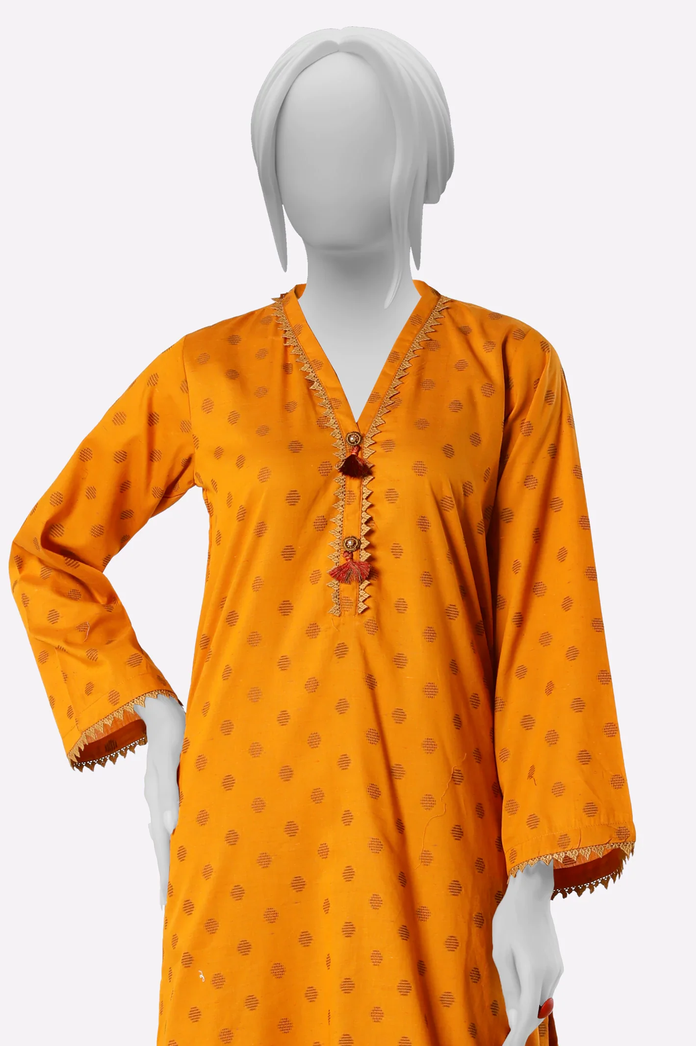 Orange Stylised 2PC - Image 2